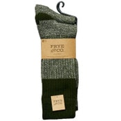 Wholesale - 2pk FRYE & CO COLORBLOCK BOOT SOCKS SIZE 10-13, UPC: 193159147334